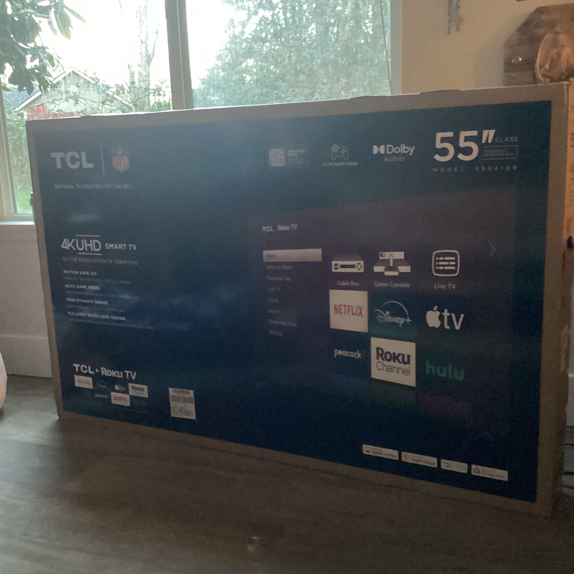 Brand New 55” Smart TV