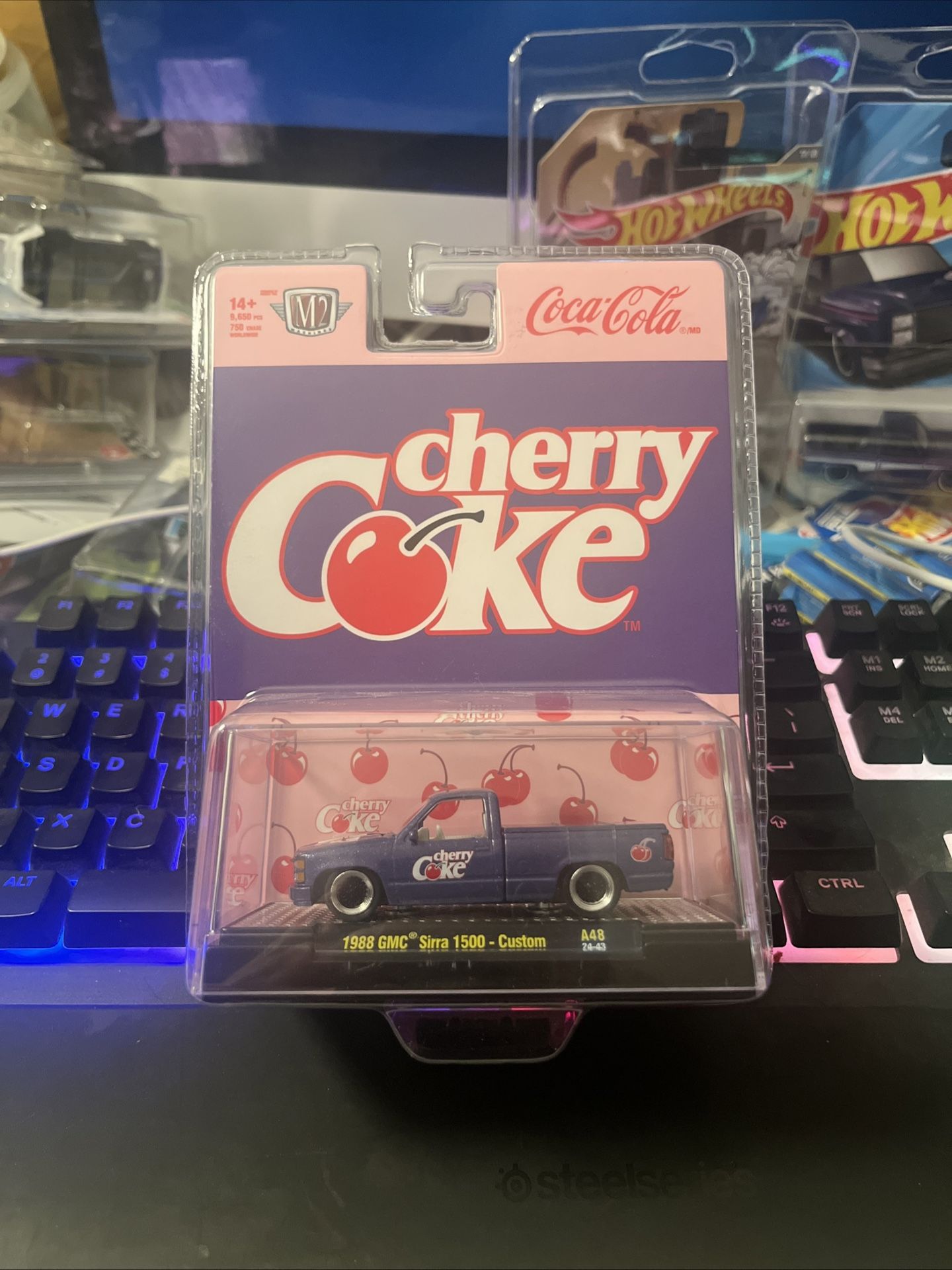 M2 Diecast GMC Sierra 1500 Cherry Coke