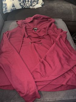 Express Cropped Hoodie Sz M