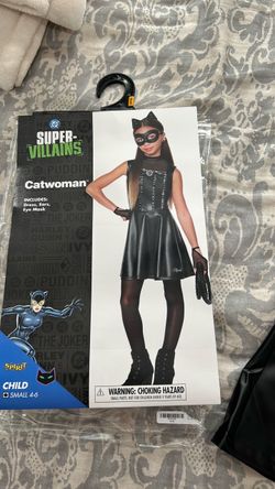 Catwoman Costume Size 4-6