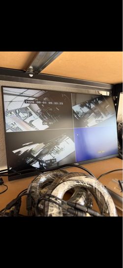 DVR Unit with 4 Bullet Cameras
