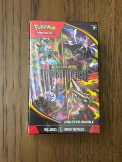 Sealed Pokemon Pitch Black Booster Bundle