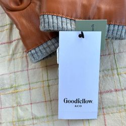 Good Fellow & Co brown Leather Gloves 