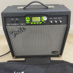 Fender G-DEC 30 Guitar Digital Entertainment Center Amp with Cover
