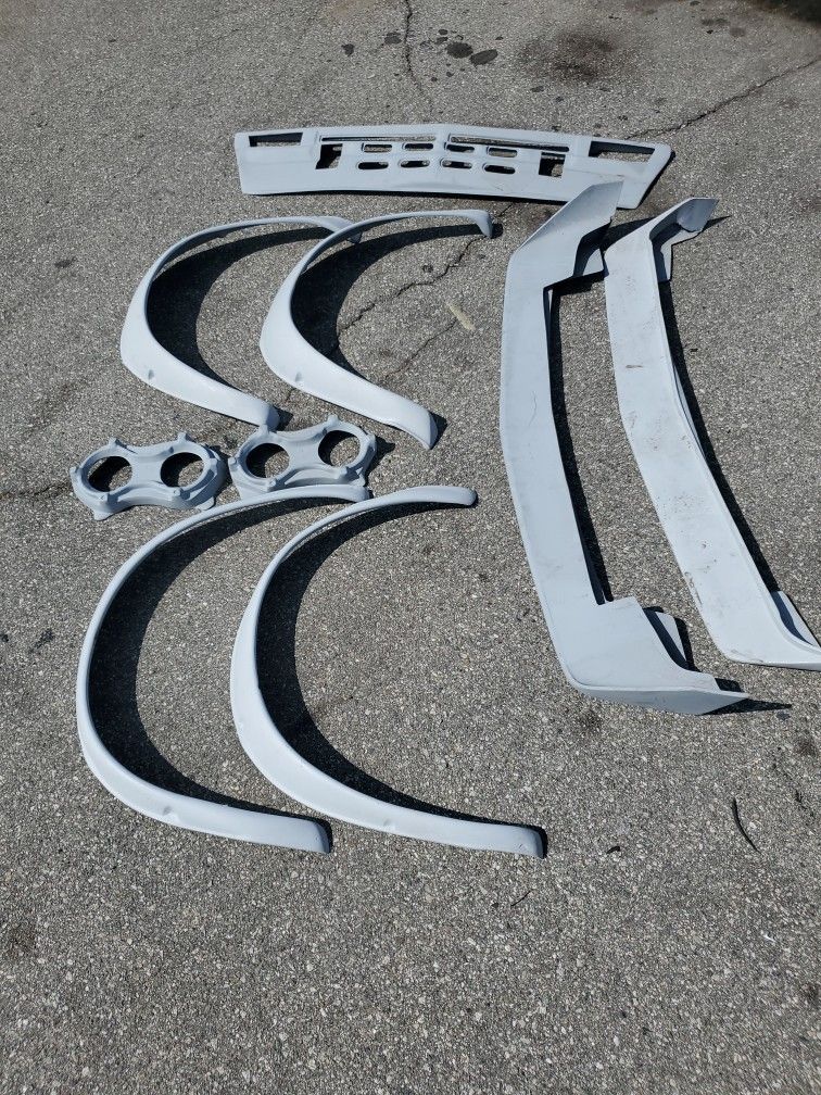 Datsun 1200 UTE Sunny Truck Partial Hakotora Kit Flares Apron Lip