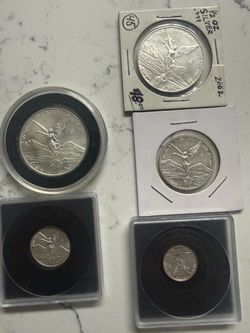 1 oz and Fractional Libertads