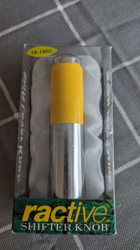 Ractive Aluminum With Yellow.Accent Ebrake Handle Cover New