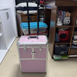 Makeup Case on Wheels 