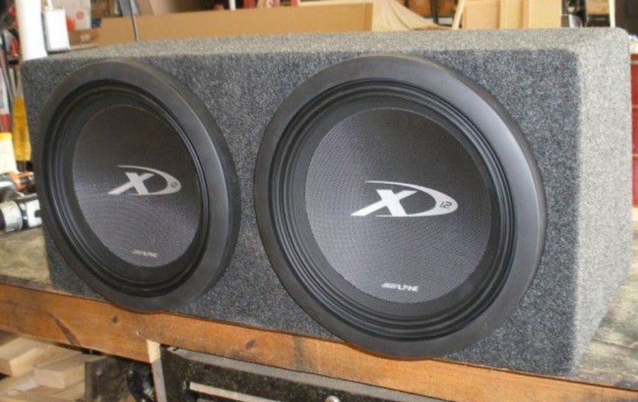 12” Alpine Type X Subwoofers