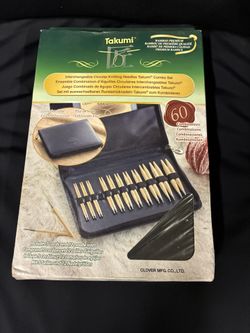 Clover Takumi Interchangeable Circular Knitting Needle Combo Set