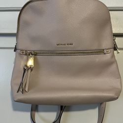 Michael Kors Leather Backpack