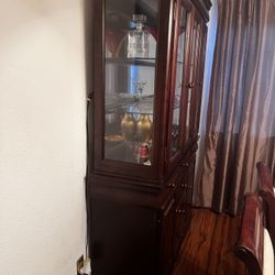 Wood Hutch 