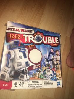 Star Wars clone wars r2 d2 trouble board game