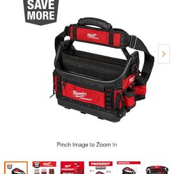 New Milwaukee Pack out tote bag 15 inch