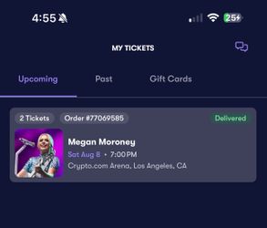 Megan Moroney sat 8/8