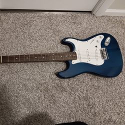 J. Reynolds Stratocaster Style Electric Guitar (Blue Green)