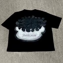 Y2K Big Face Oversized Cotton Vintage T-shirt