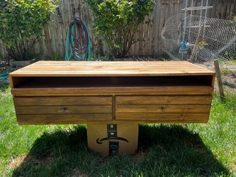 Entertainment stand.