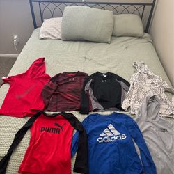 Boys Size 6-7 / Small Athletic Clothing Bundle Nike Under Armour Adidas Puma