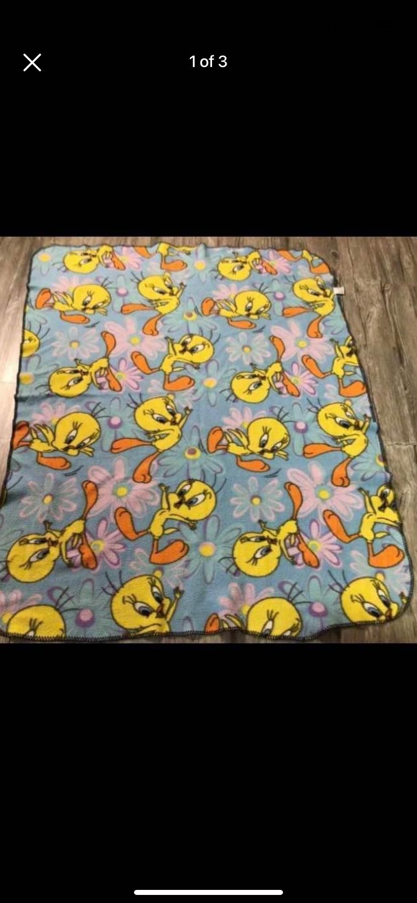 Kids Tweety Bird Lightweight Blanket 