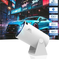 Mini Projector with WiFi and Bluetooth