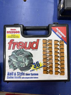 Freud RS2000 Rail & Style Door System – Cutter Head Set