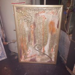 Framed Plexi Glass 3D Resin 