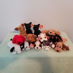 Collectible Beanie Babies - Dogs