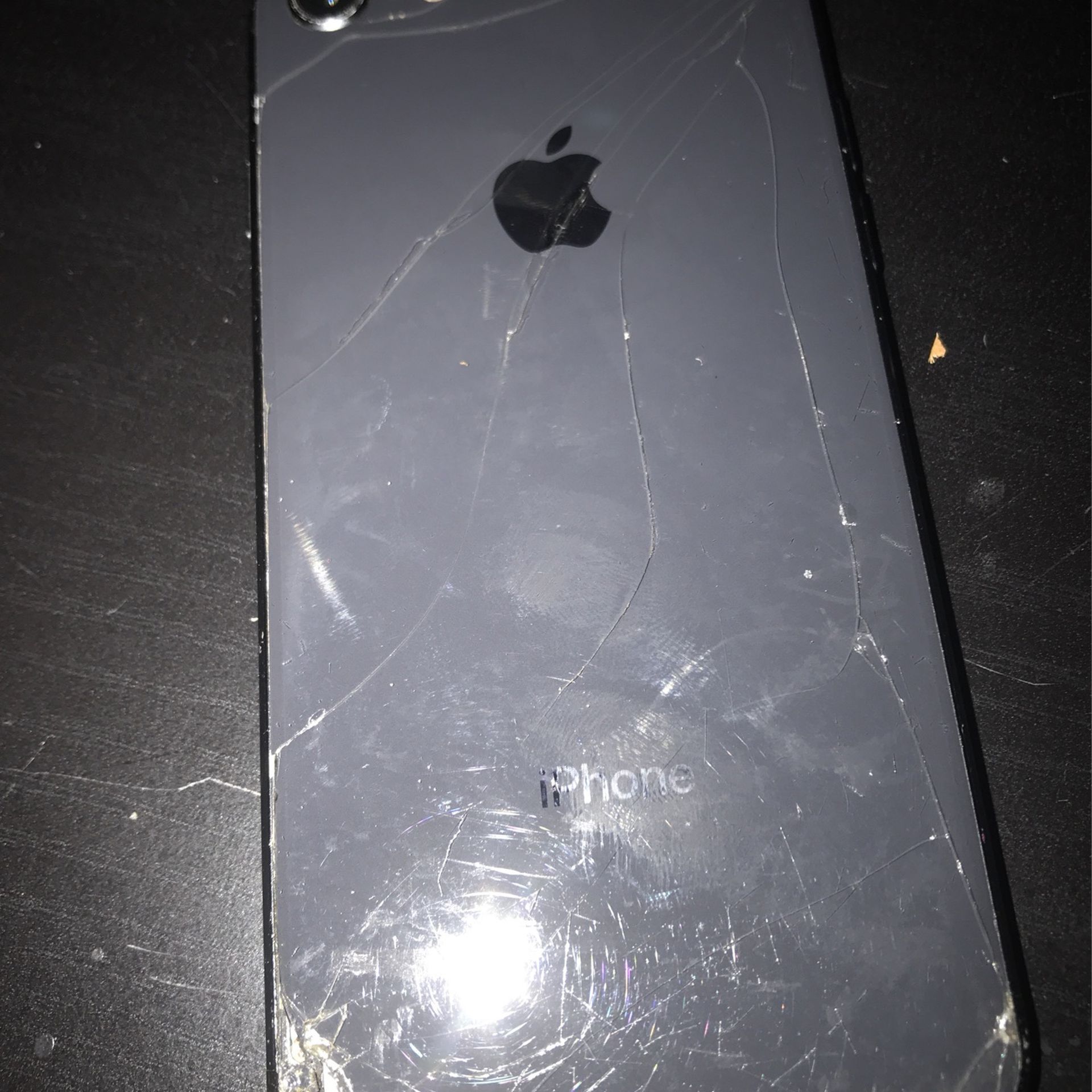 Cracked iPhone 8