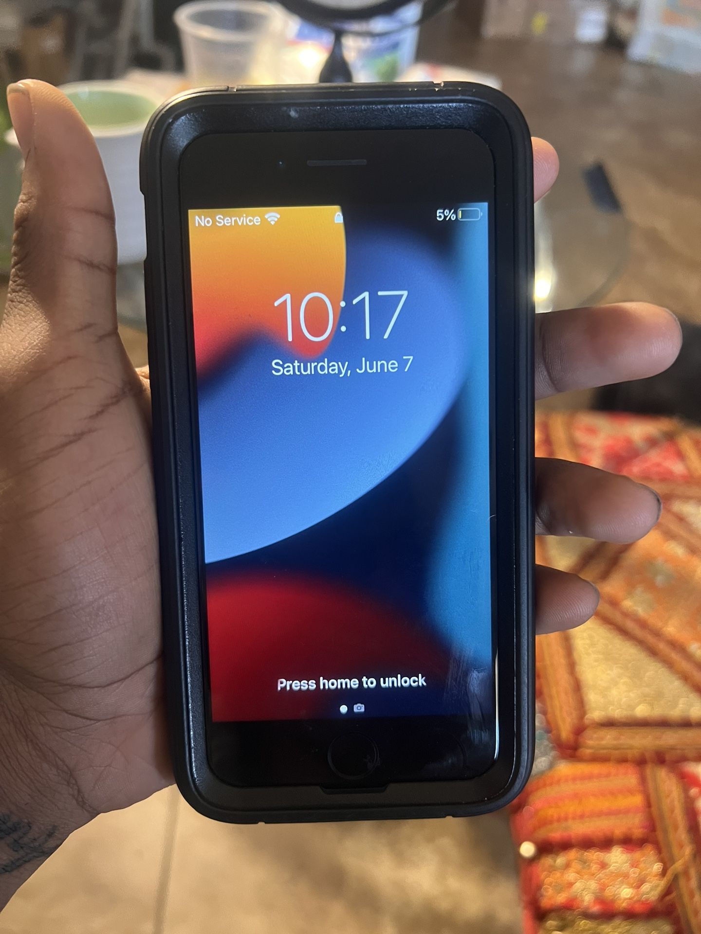 Unlocked Black iPhone 7