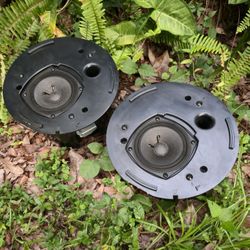 Speakers Subs Audio Enhancement Speaker System Model CSWC 8 Ohms K-WSA02 Pair Of Speakers Subwoofer Black