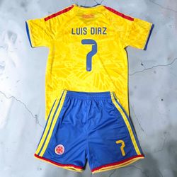 Colombia kids and adult jersey all sizes
