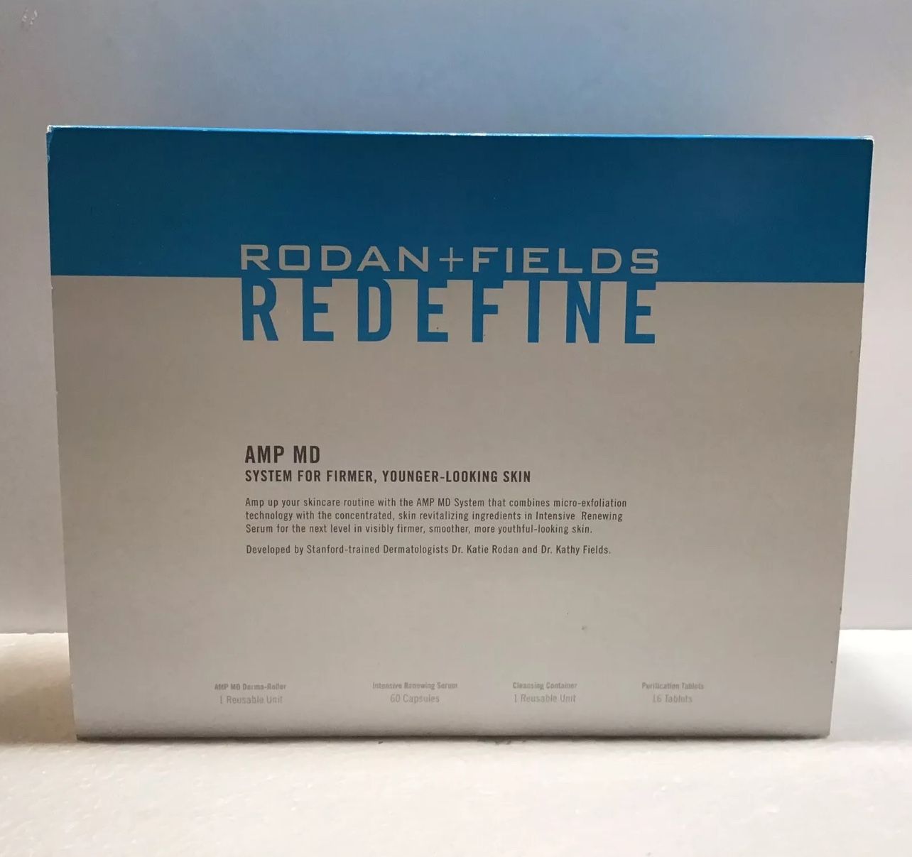 Rodan and + Fields Redefine AMP MD System - Anti-Aging- Sealed/Brand New in Box.