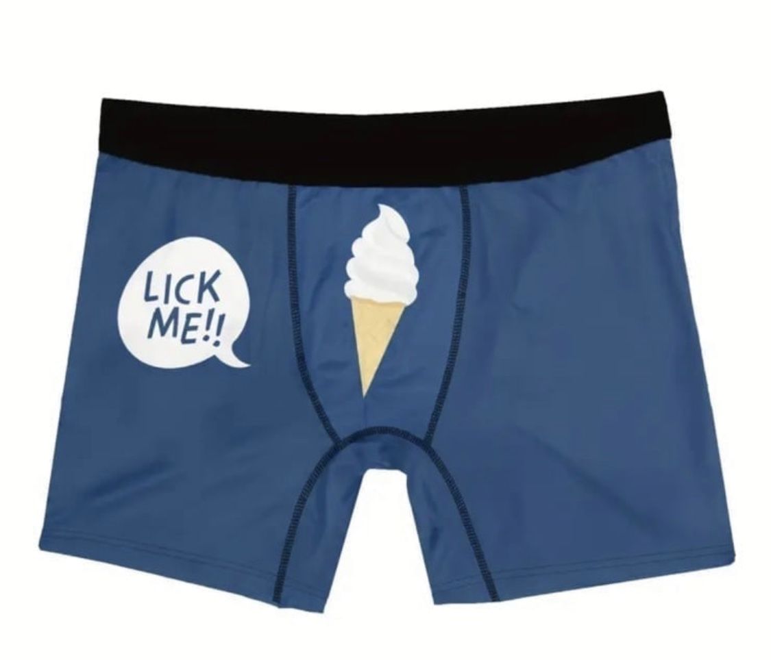 Men’s Boxers - Ice Cream Lick Me!!