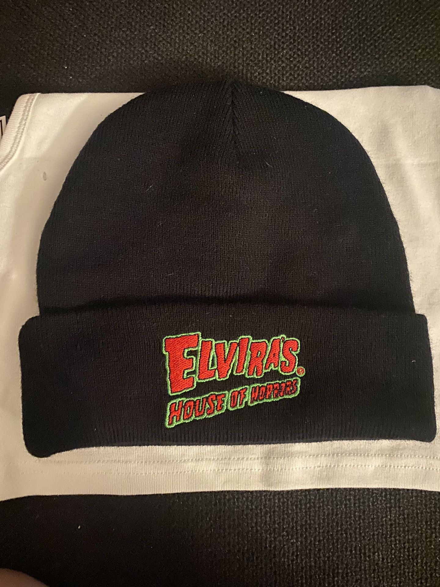 Elvira Mistress Of The Dark Beanie