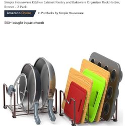 Kitchen Pantry 2 Pack Organizer