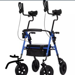 Elenker Upright Rollator Walker for Senior