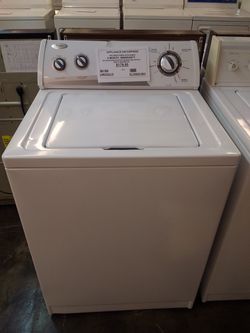Reconditioned washers with 6 month warranty