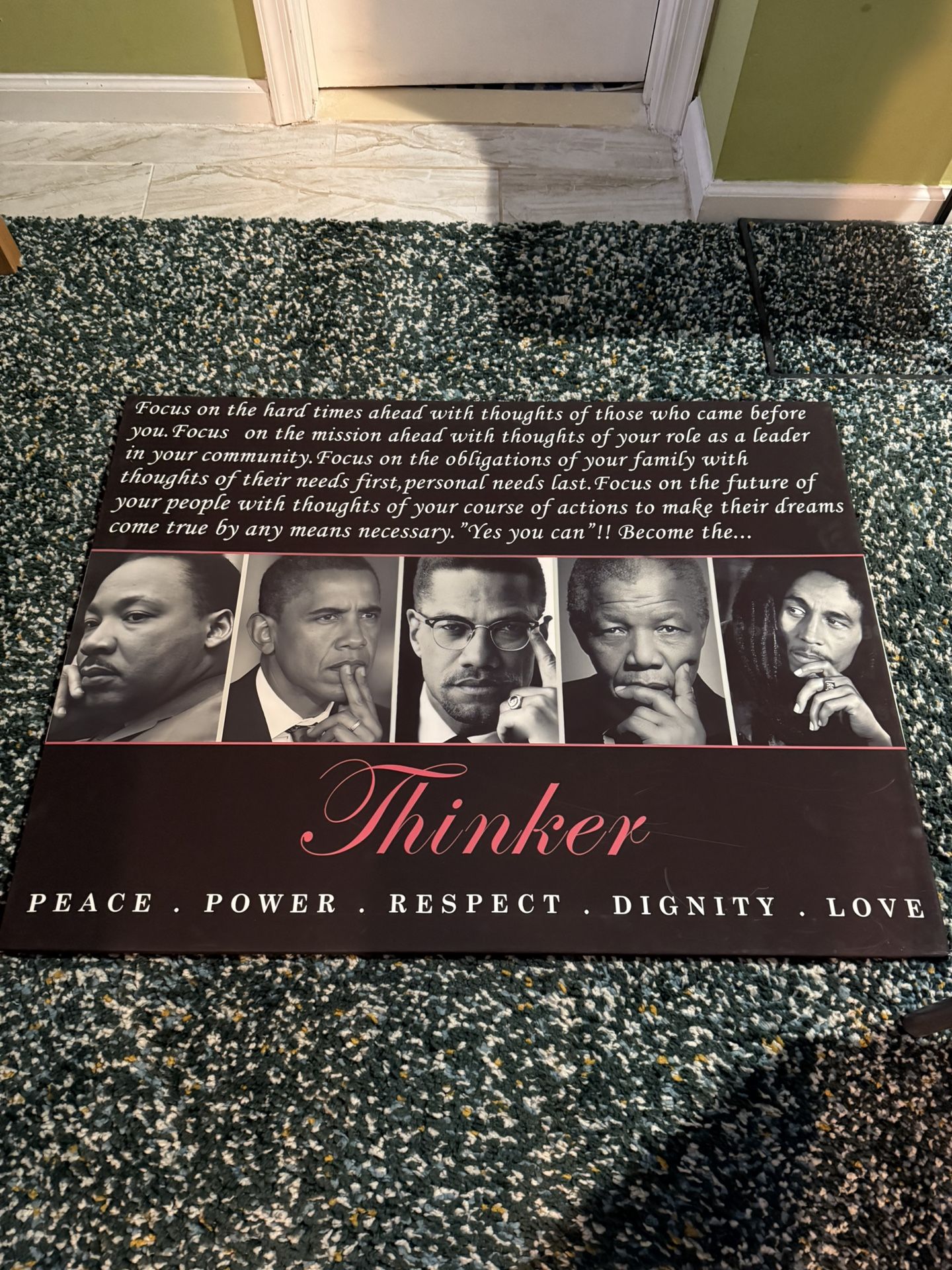 Black Leaders Wall Poster