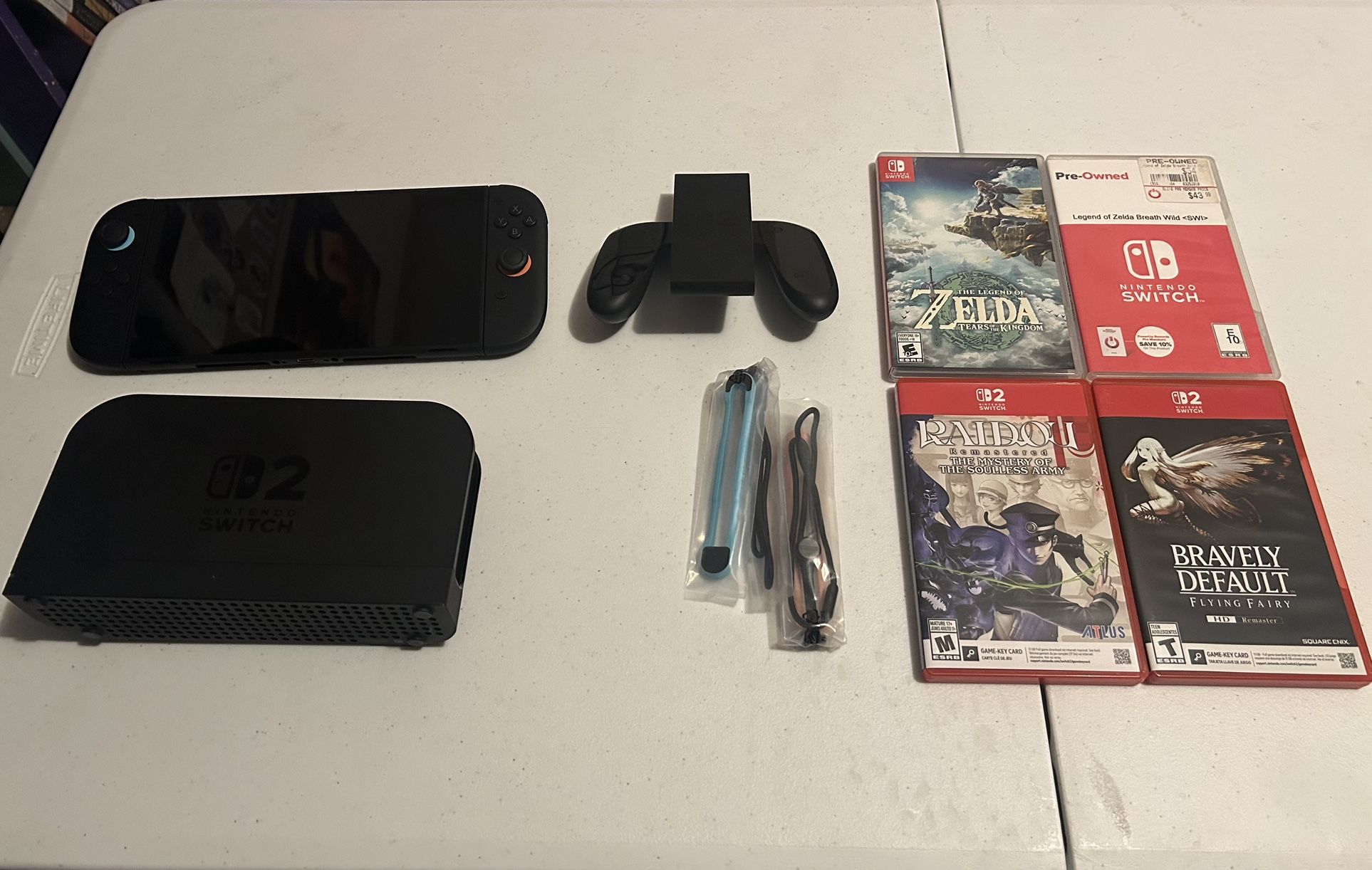 Nintendo Switch 2 (w/ 4 games)