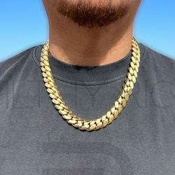 Miami Cuban Link 14k Gold Plated