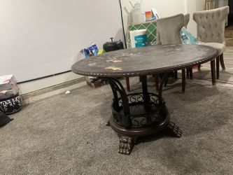 Real Wooden Dining Table