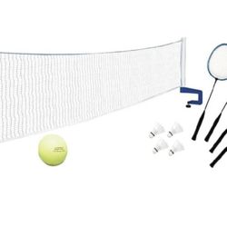 NEW Poolmaster 72786 Above-Ground Pool Water Volleyball and Badminton Pool Game with Bracket Mounts White 16-Feet New, Open Box Durable net spans 16 t