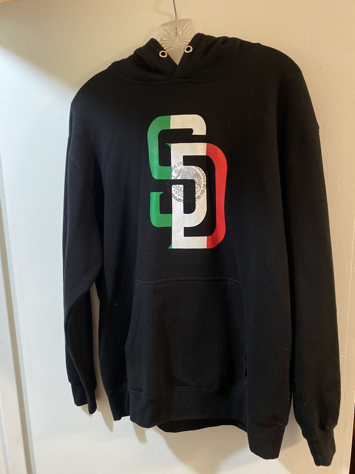 Black San Diego Mexico Logo Hoodie