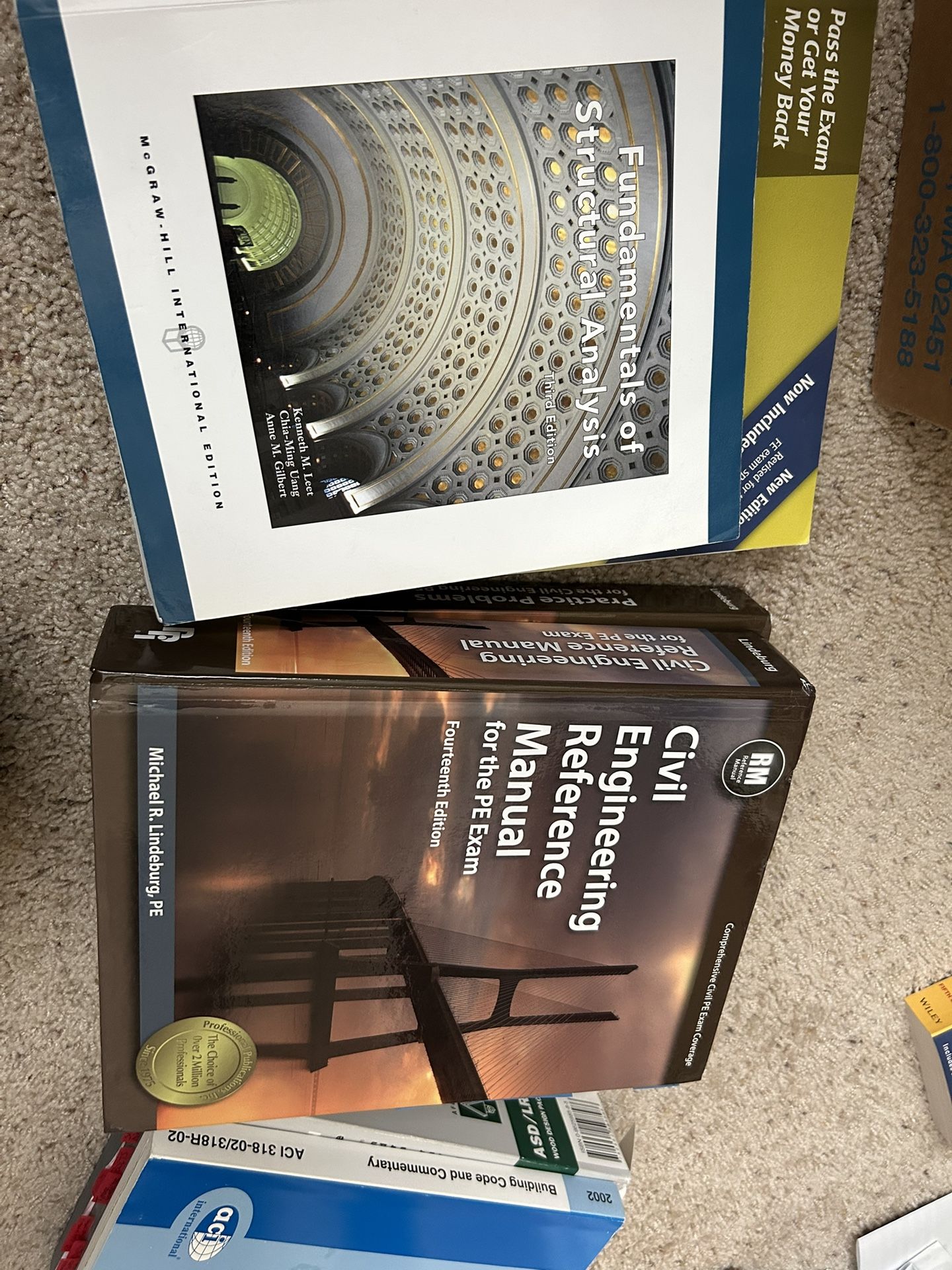 Civil Engineering Text Books PE Manuals