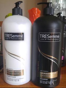 Tresemme luxurious moisture shampoo and conditioner