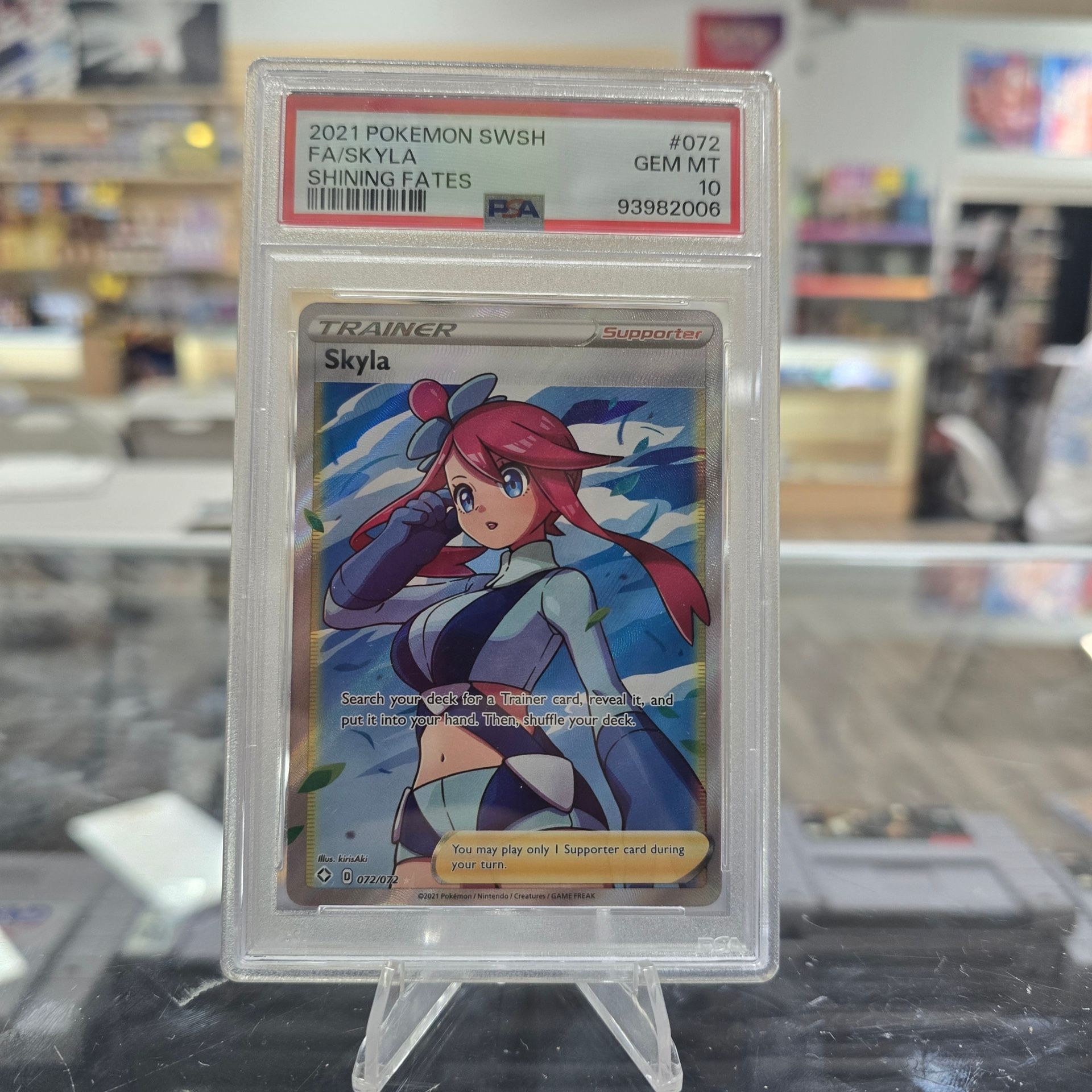 Skyla (Full Art) - Shining Fates (PSA 10)