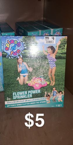 Flower power sprinkler