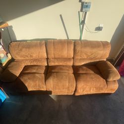 Electrical Brown Couch For Sale!!