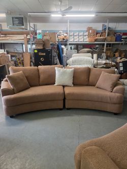 Brown couch